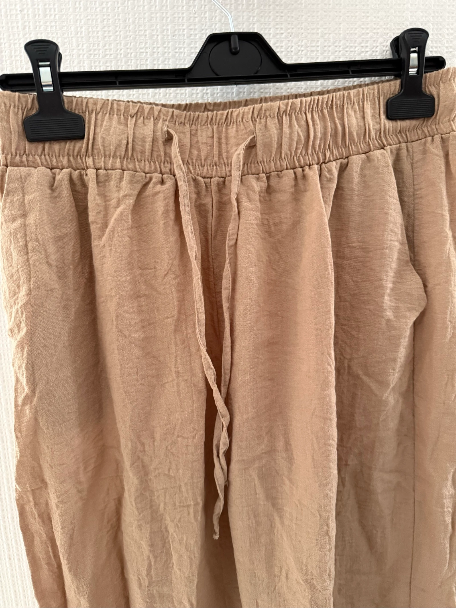 Pantalón fluido beige – Talla 38 – photo 4